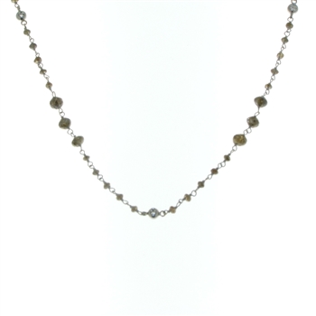 PLD7004 18k White Gold Diamond Necklace