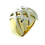 RLB01004 18k Yellow & White Gold Ring