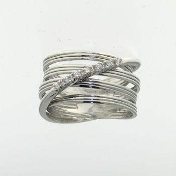 RLD0002 18k White Gold Diamond Ring
