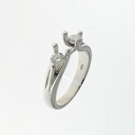 RLD0018 18k White Gold Diamond Ring