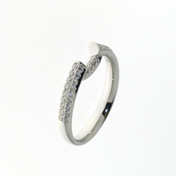 RLD0081 18k White Gold Diamond Ring