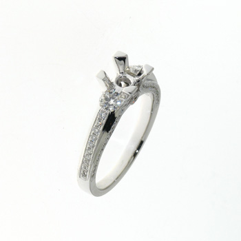 RLD0082 18k White Gold Diamond Ring