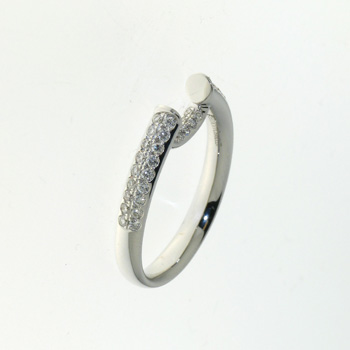 RLD0089 18k White Gold Diamond Ring