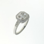 RLD0096 18k White Gold Diamond Ring