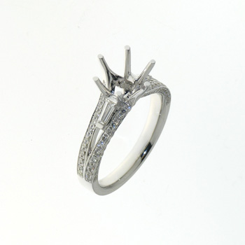RLD0099 18k White Gold Diamond Ring