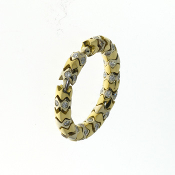 RLD01022 18k Yellow Gold Diamond Ring