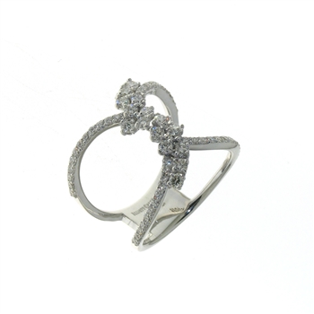 RLD0107 18k White Gold Diamond Ring