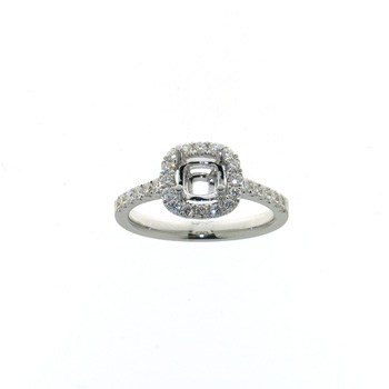 RLD01098 18k White Gold Diamond Ring