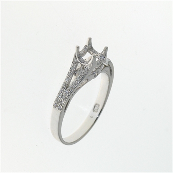 RLD01115 18k White Gold Diamond Ring