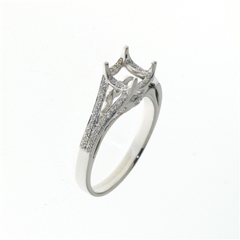 RLD01116 18k White Gold Diamond Ring