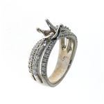 RLD01215 18k White Gold Diamond Ring