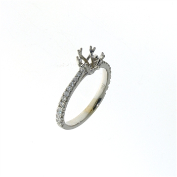 RLD01410 18k White Gold Diamond Ring