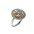 RLD01425 18k White & Rose Gold Diamond Ring