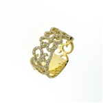 RLD01432 18k Yellow Gold Diamond Ring