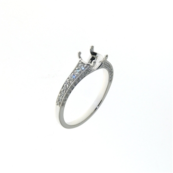 RLD01446 18k White Gold Diamond Ring