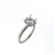 RLD01466 18k White Gold Diamond Ring