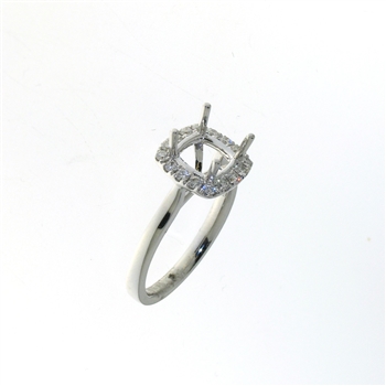 RLD01505 18k White Gold Diamond Ring