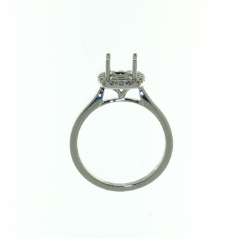 RLD01506 18k White Gold Diamond Ring
