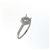 RLD01507 18k White Gold Diamond Ring