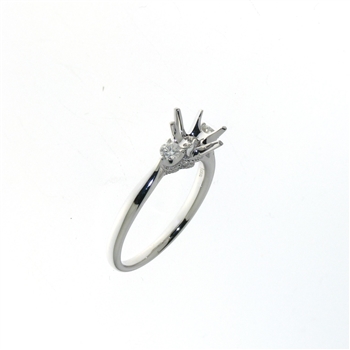 RLD01514 18k White Gold Diamond Ring
