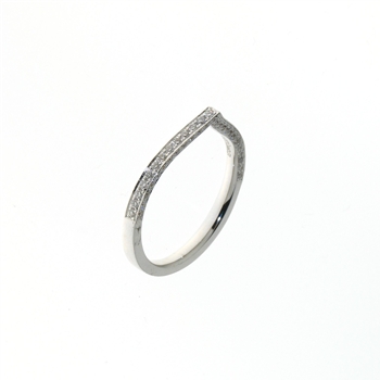 RLD1078 18k White Gold Diamond Ring
