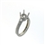 RLD4357 18k White Gold Diamond Engagement Ring