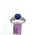 RLD4378 18k White Gold Diamond Sapphire Ring