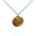 SG1014 Shibui Sterling Silver Seashell Necklace