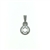 PLD01036 18k White Gold Diamond Pendant