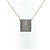 PLD01214 18k Rose & White Gold Diamond Necklace