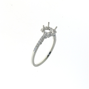RLD01256 18k White Gold Diamond Ring