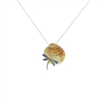 SG1061 Sterling Silver Seashell Necklace