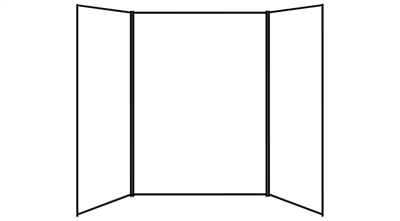 3 panel frame