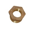 1" x 1/2" brass reducer bushing