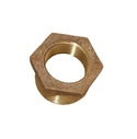 1-1/4" x 1" brass reducer bushing