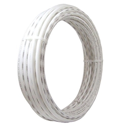 1-1/4" x 100' pex non barrier white