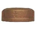 brass 1-1/4" cap