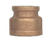 brass 1-1/4" x 3/4" reducing coupling