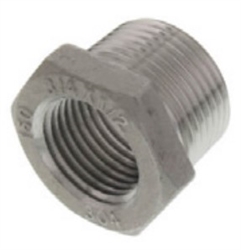 Stainless Steel 3/4" x 1/2" Hex Bushing
