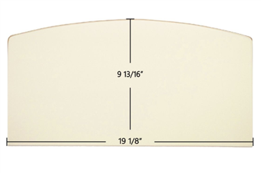 Elmira 1100, 1200, 1500, 1600  Replacement Ceramic Wood Stove Glass