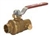 Forged Brass 1" 800 Series Ball Valve With Drain