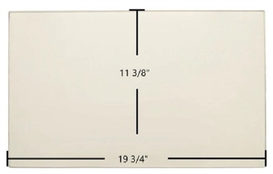 Vermont Castings WinterWarm (small) 2080, 2082, 2084 Replacement Ceramic Wood Stove Glass