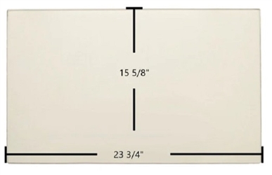 Vermont Castings Radiance (Gas Stove) Replacement Ceramic Gas Stove Glass