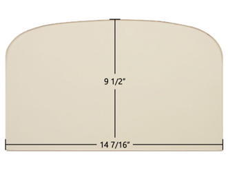 Earth Stove TP340, T150C Replacement Ceramic Wood Stove Glass