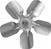 9 1/4" Buck Fan Blade