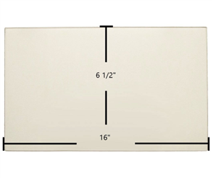 Brunco Firelite, Blazer I, Blazer II Replacement Ceramic Wood Stove Glass