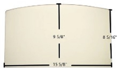 Heatilator Arrow S10 model Replacement Ceramic Wood Stove Glass