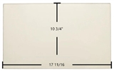 Hearthstone Tudor DV 8120 Replacement Ceramic Wood Stove Glass