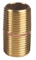 Red Brass 1" x 1-1/2" Close Nipple