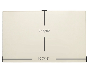 Earth Stove 1900HT Side Replacement Ceramic Wood Stove Glass